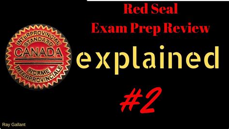 Sample exam questions from the Red Seal website. . Canadian red seal practice exam